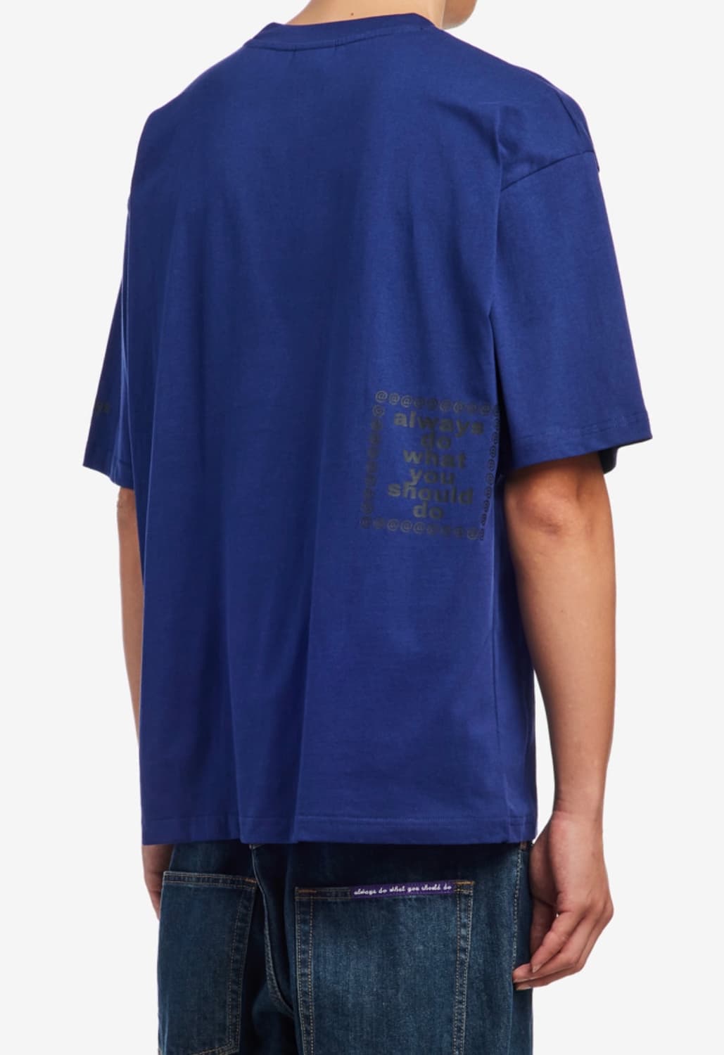 어웨이즈 반팔 M 네이비 상품이미지2