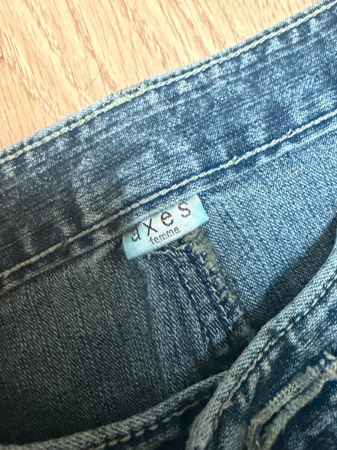 axes femme lace bootscut jeans 상품이미지3