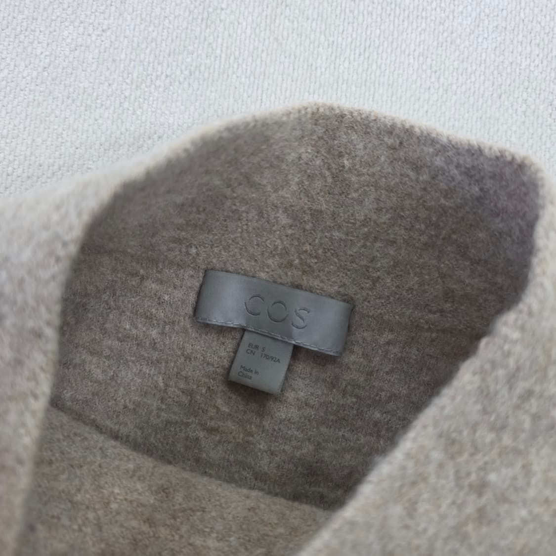 [S] 코스 터틀넥 울 니트 긴팔티 0223J 상품이미지4