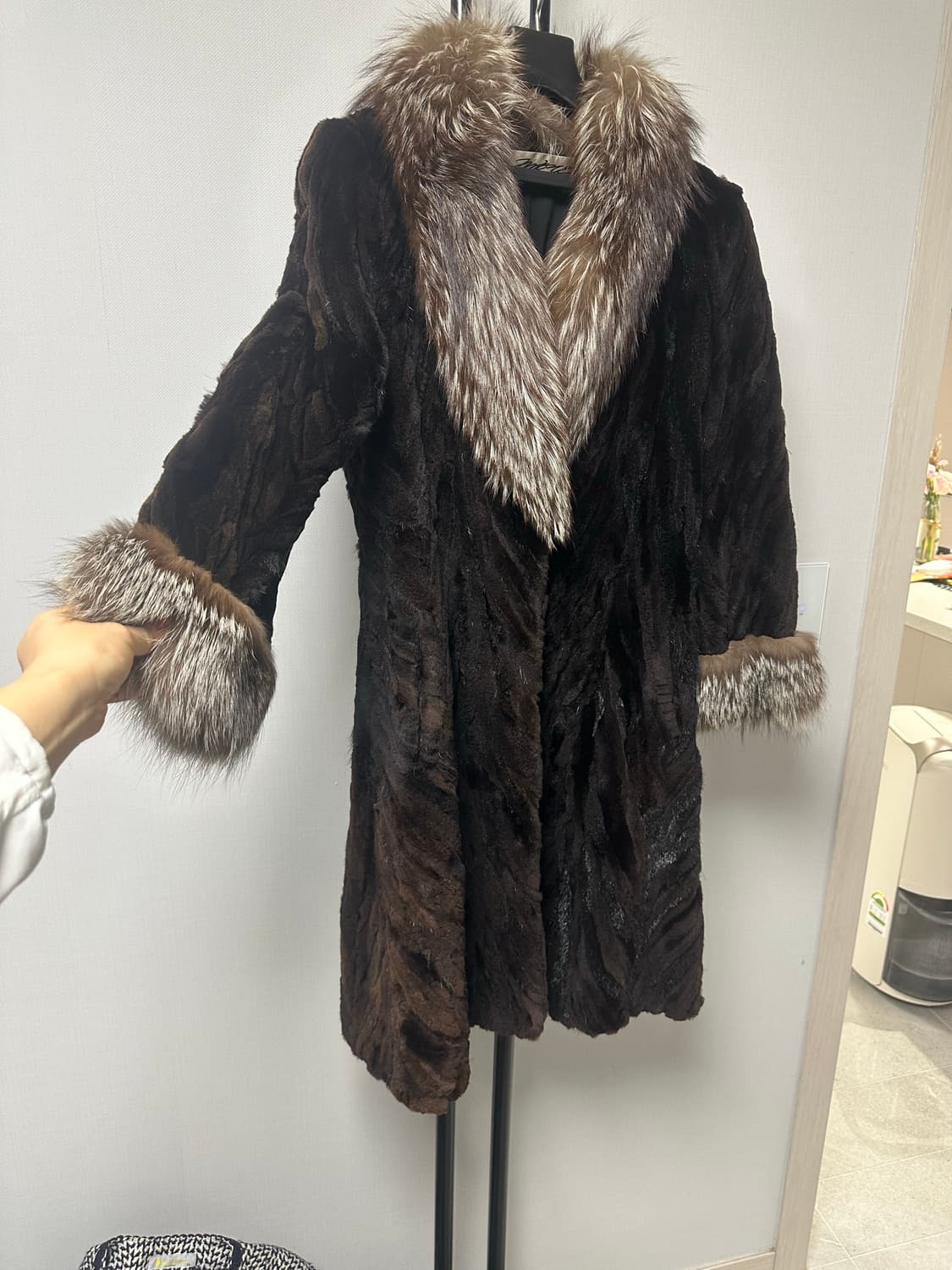 리얼  밍크코트   -S사이즈 상품이미지4