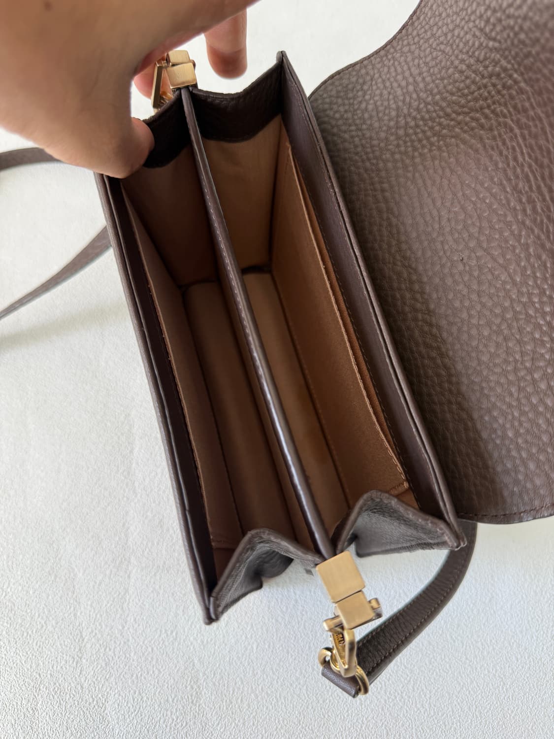 호재(HOZE) 레더 스퀘어백 상품이미지8