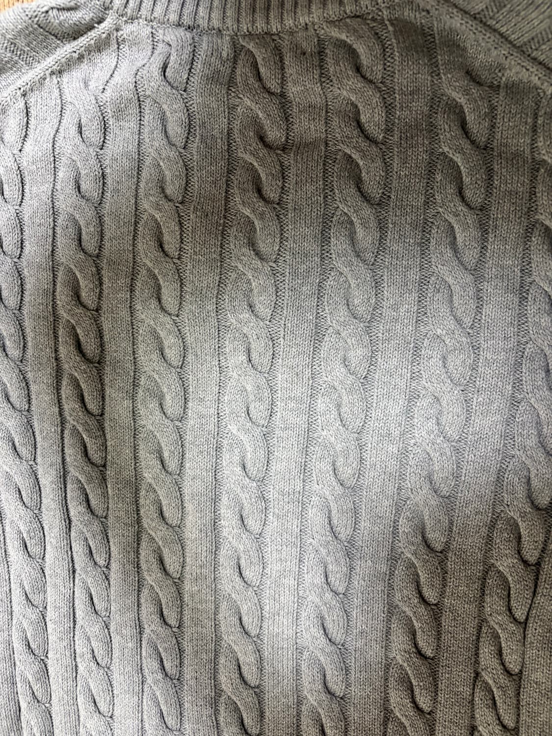 폴로 랄프로렌 반집업 니트 (M) 상품이미지5