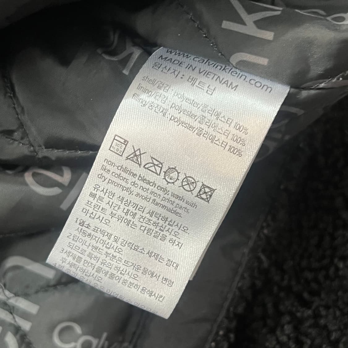 [100] 캘빈클라인 양털 후드집업 상품이미지5