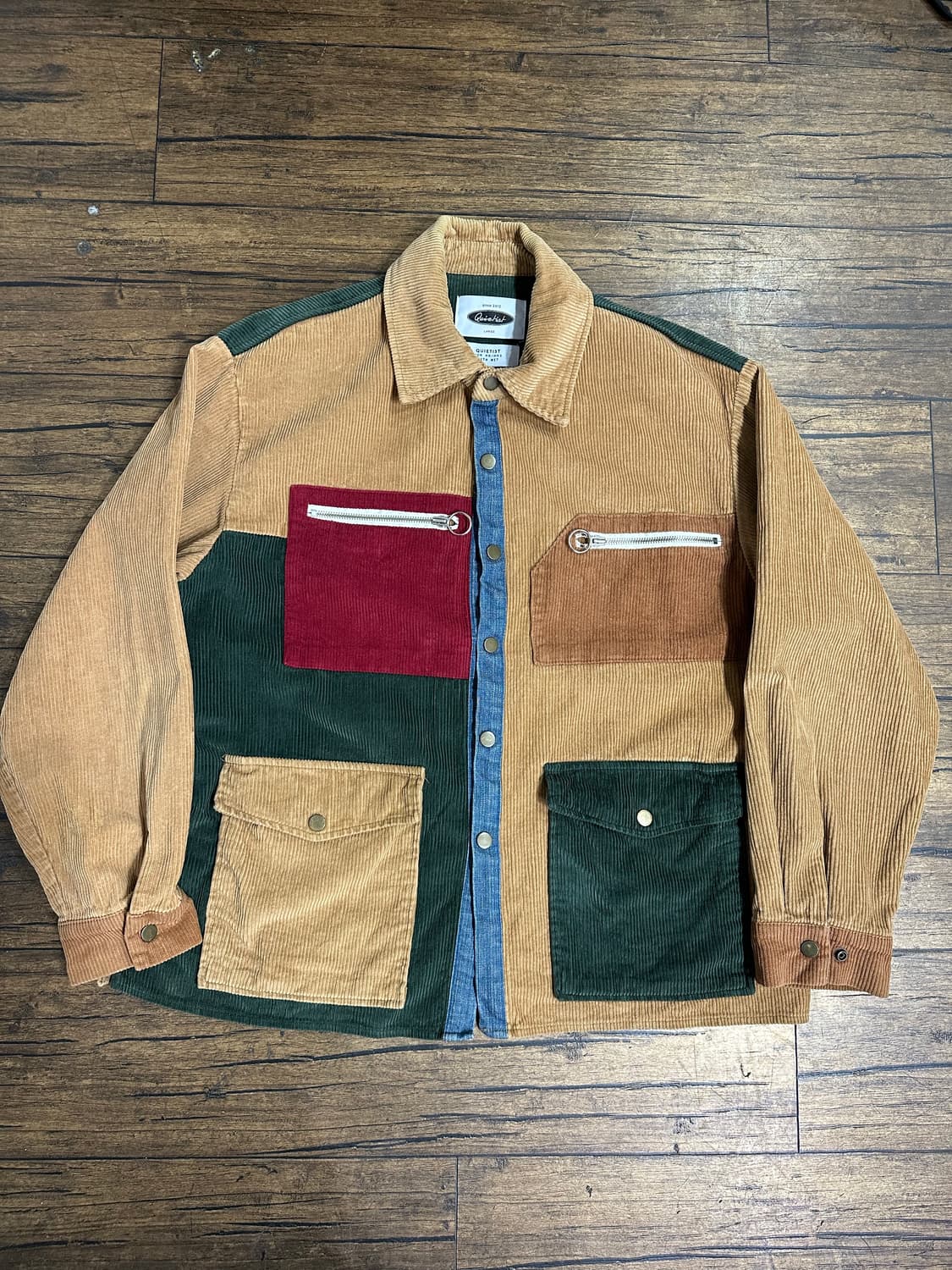 Quietist 콰이어티스트 코듀로이 멀티컬러 자켓 L 상품이미지1