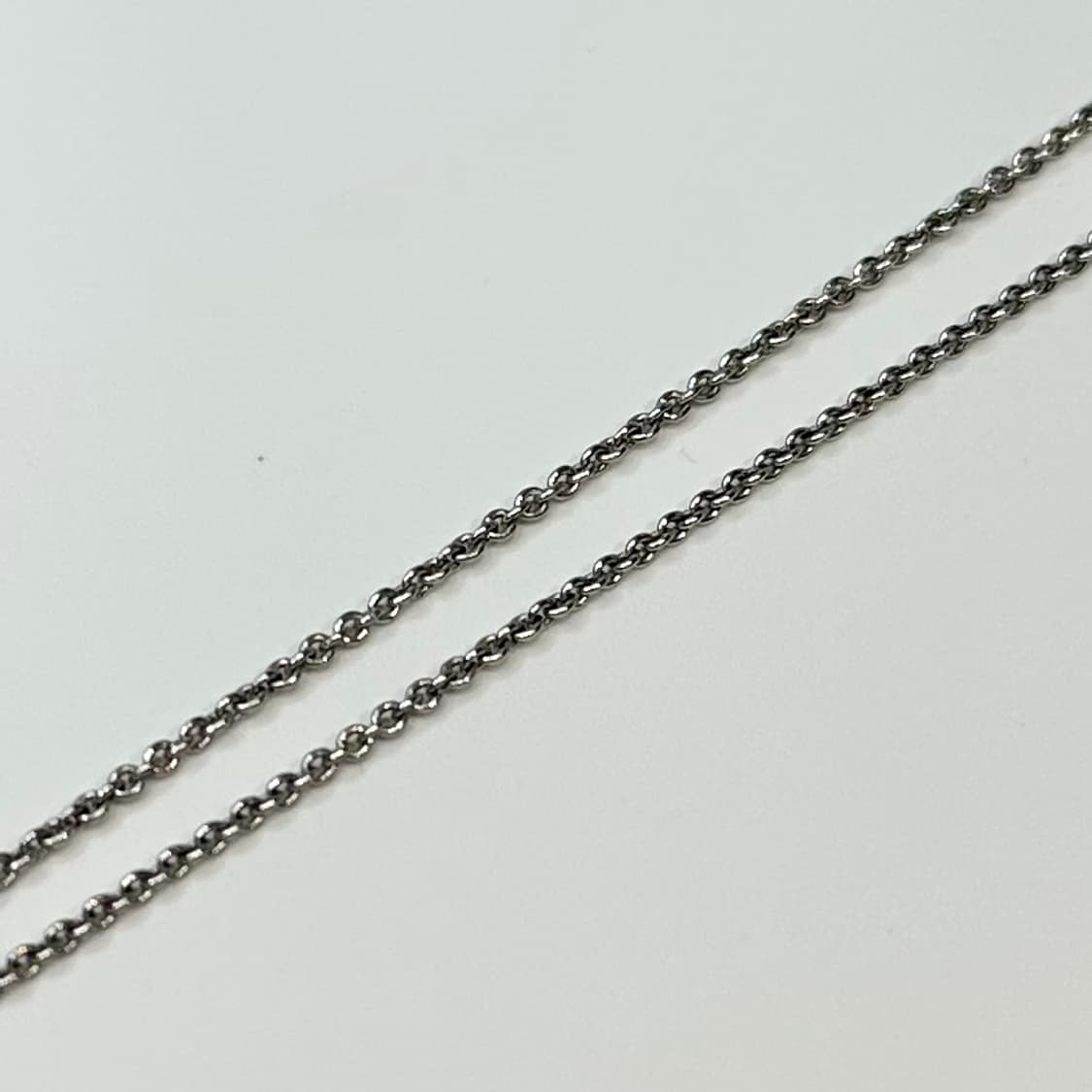 [풀구성] 구찌 하트 레드스톤 실버 트레이드마크 목걸이 상품이미지5