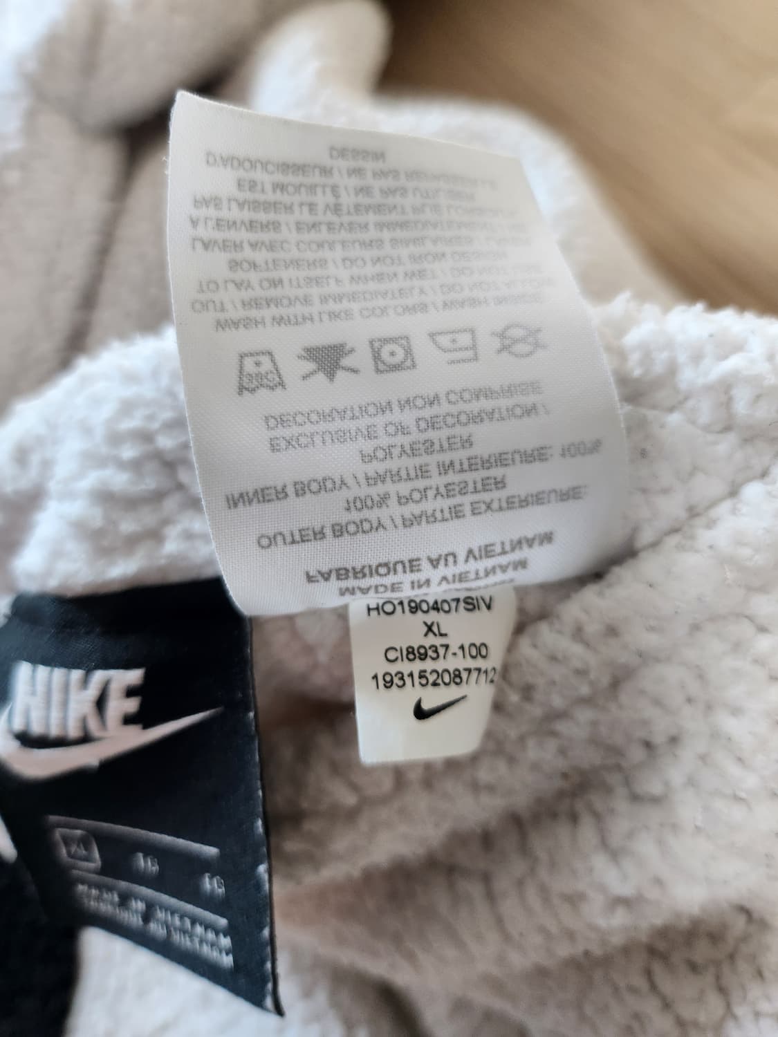 아디다스 리버시블뽀글이자켓(XL 상품이미지7