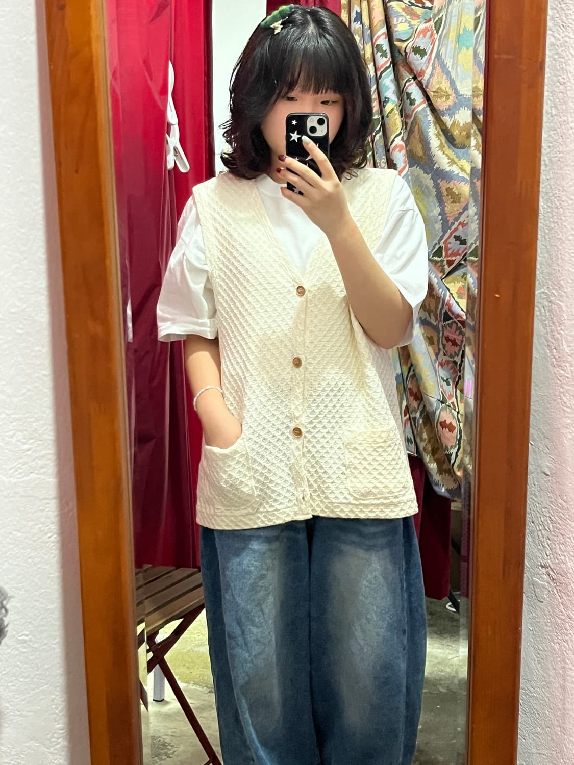 Gim cotton vest L 상품이미지1