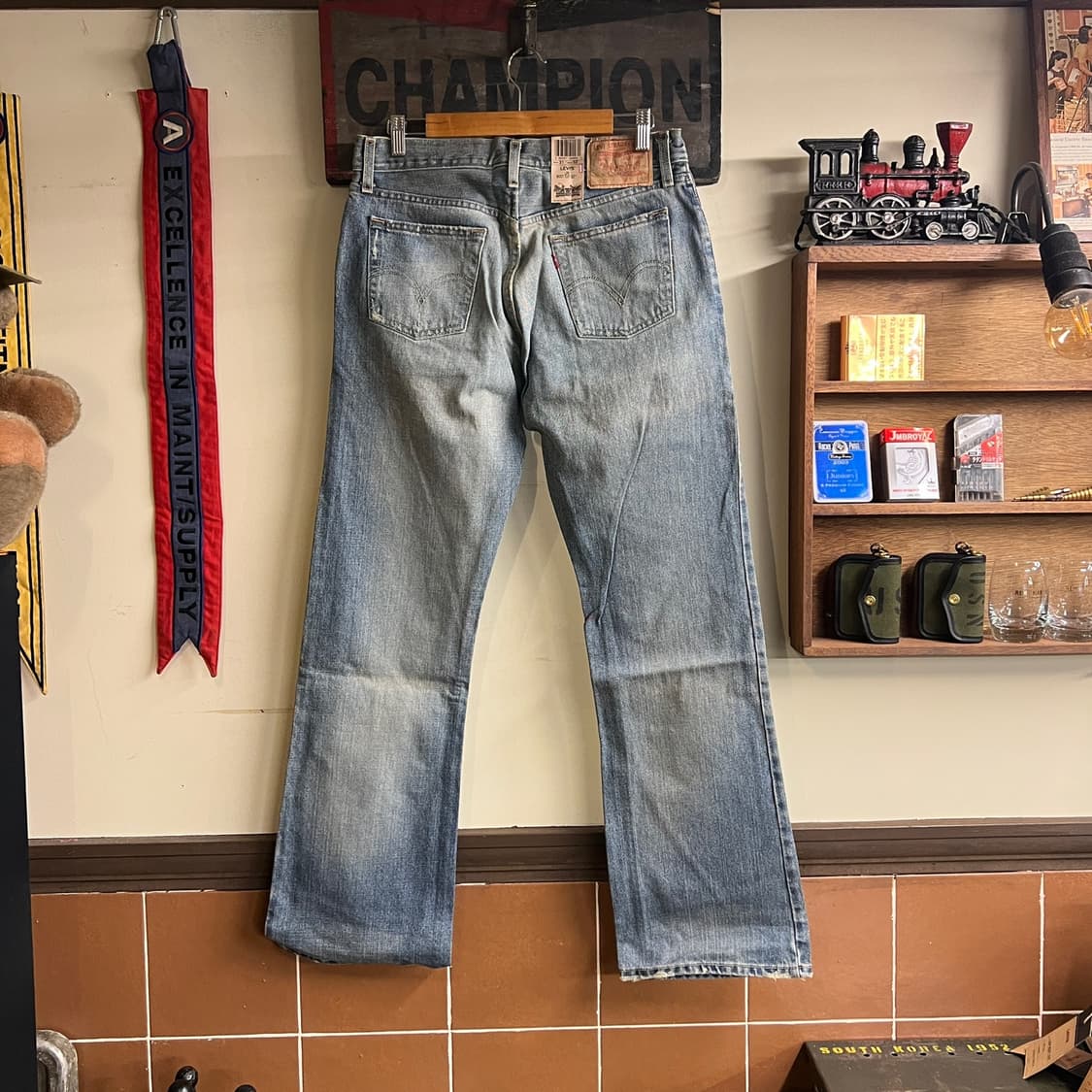 00's 리바이스 527 부츠컷 32 Size Mexico 데드스탁 상품이미지5