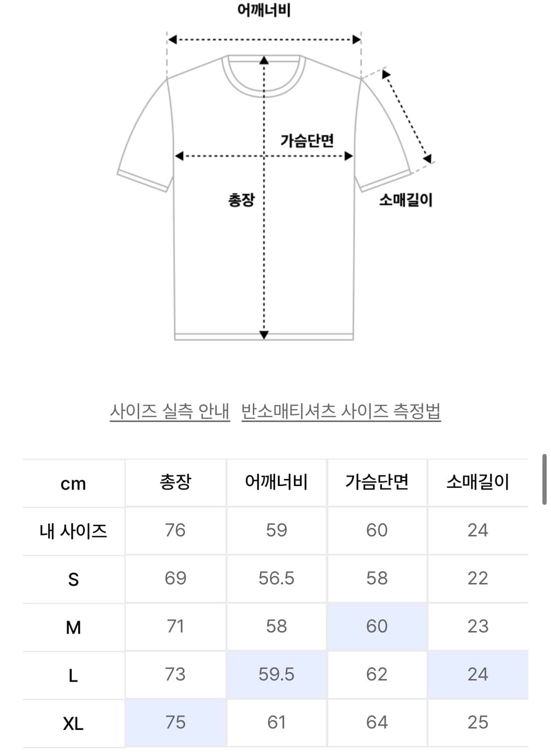 [XL] 소버먼트 460G 컷 헤비 피그먼트 반팔 티셔츠 스톤 네이비 상품이미지4