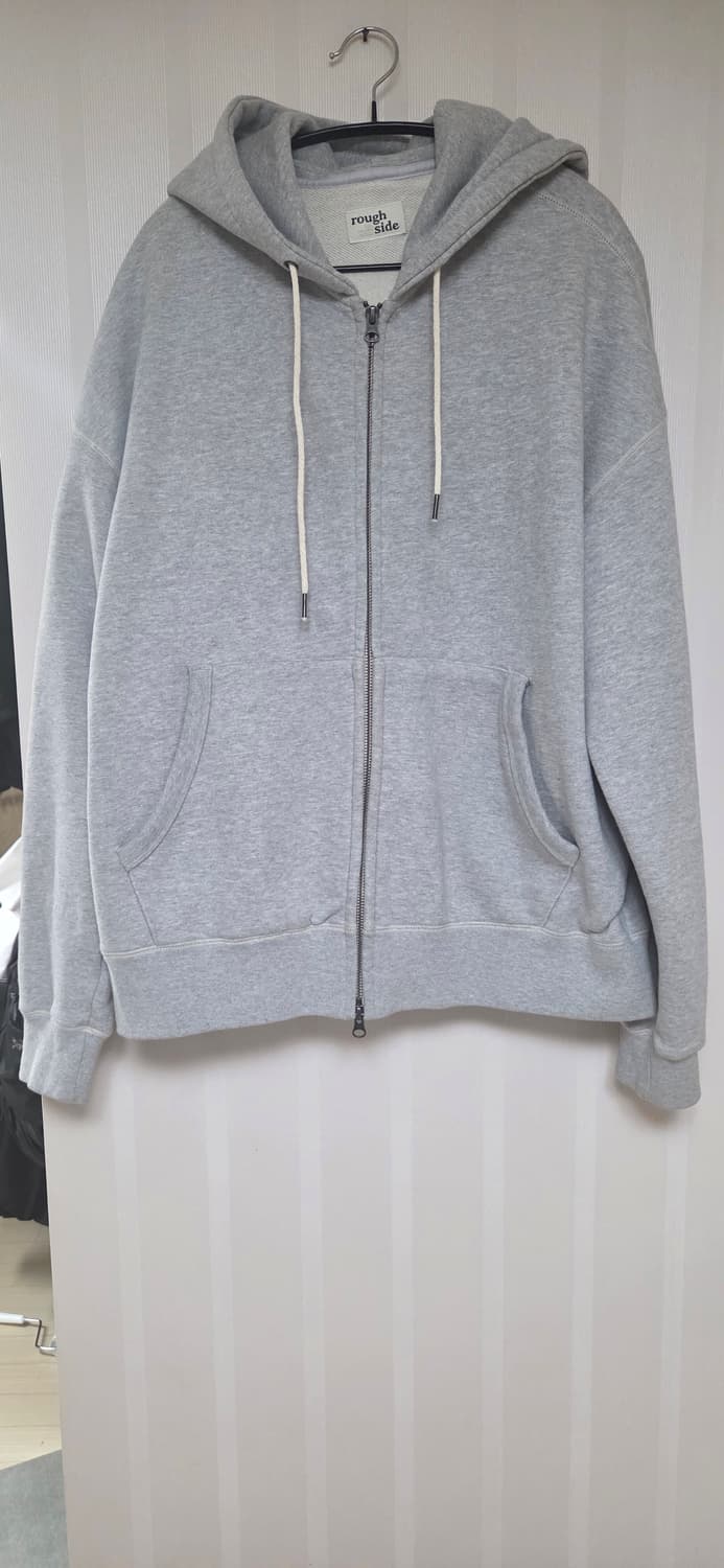 러프사이드 후드집업 그레이2 상품이미지1