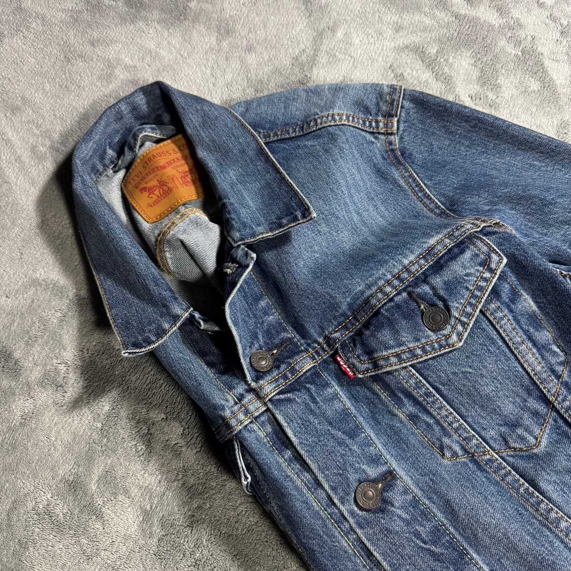 리바이스 데님 트럭커 청자켓  상품이미지3