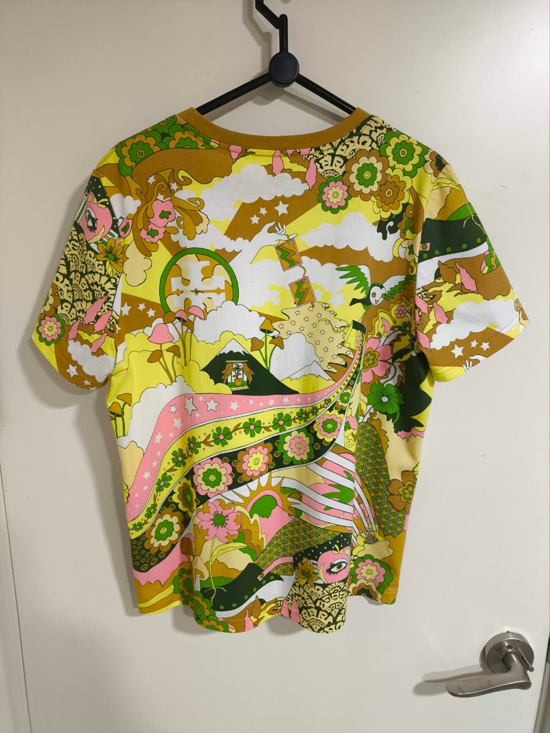 77 토리버치 팝아트 플라워 그래픽 반팔 티셔츠 상품이미지6