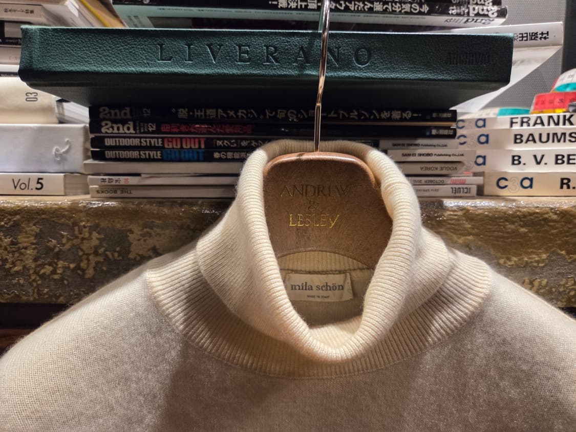 밀라숀 캐시미어 터틀넥 상품이미지2