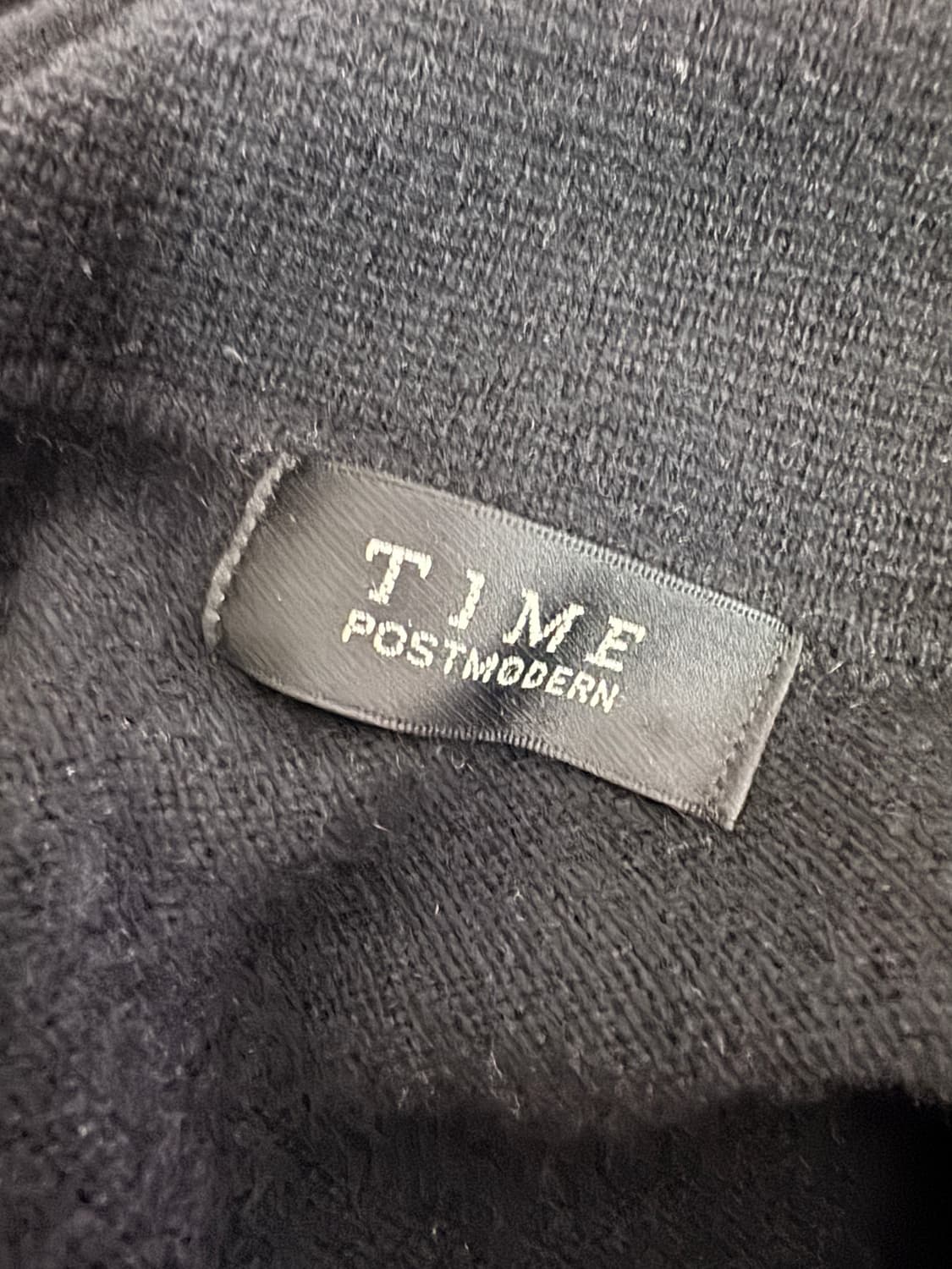 여성 한섬 타임 캐시미어 100% 니트 롱 원피스 블랙 상품이미지3