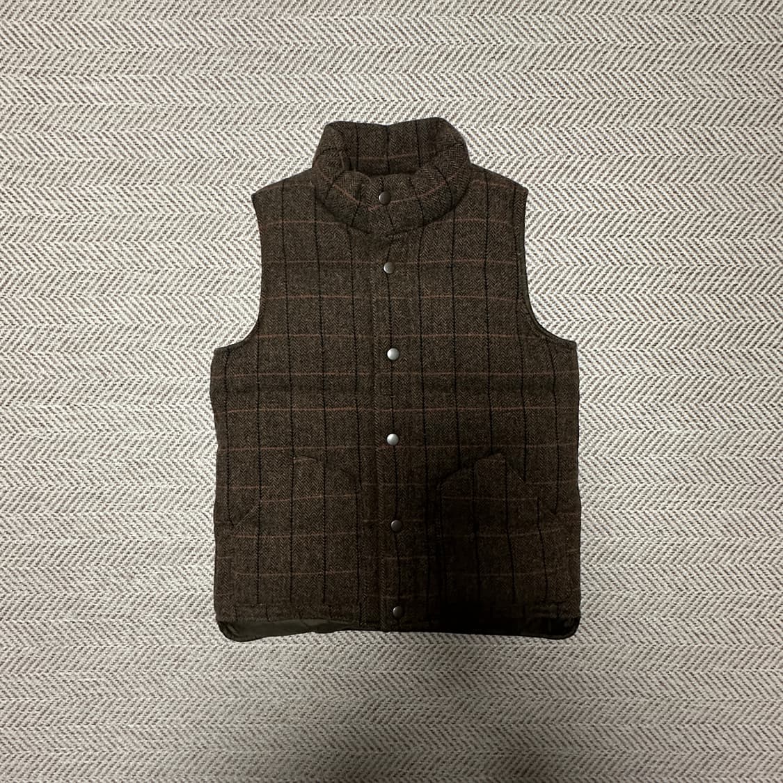 JOURNAL STANDARD wool 100% down vest 상품이미지1