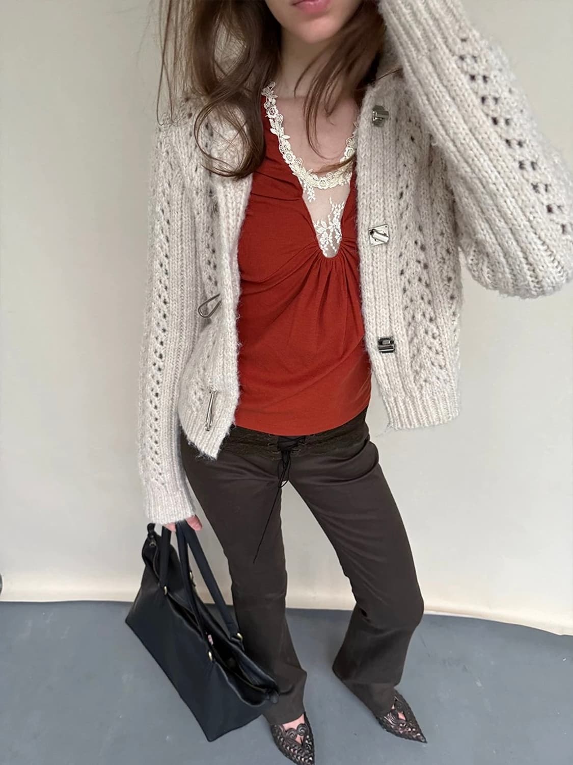 Dotyears 레이스 부츠컷 상품이미지2