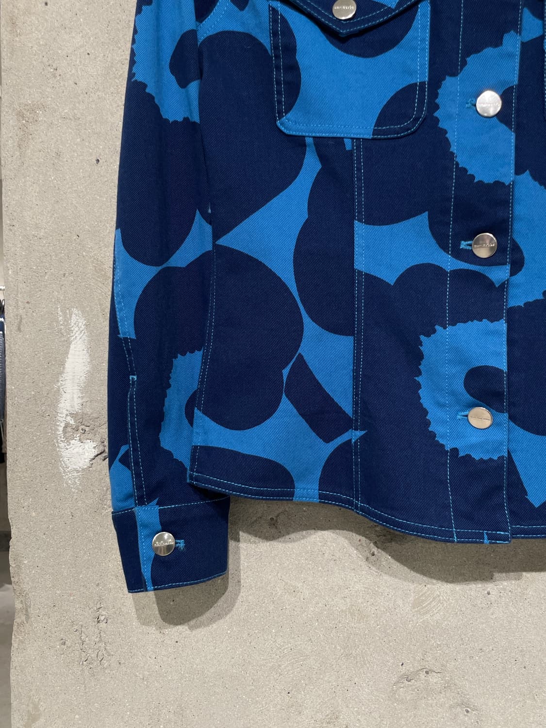 마리메꼬 블루 우니꼬 트윈 포켓 자켓 상품이미지4