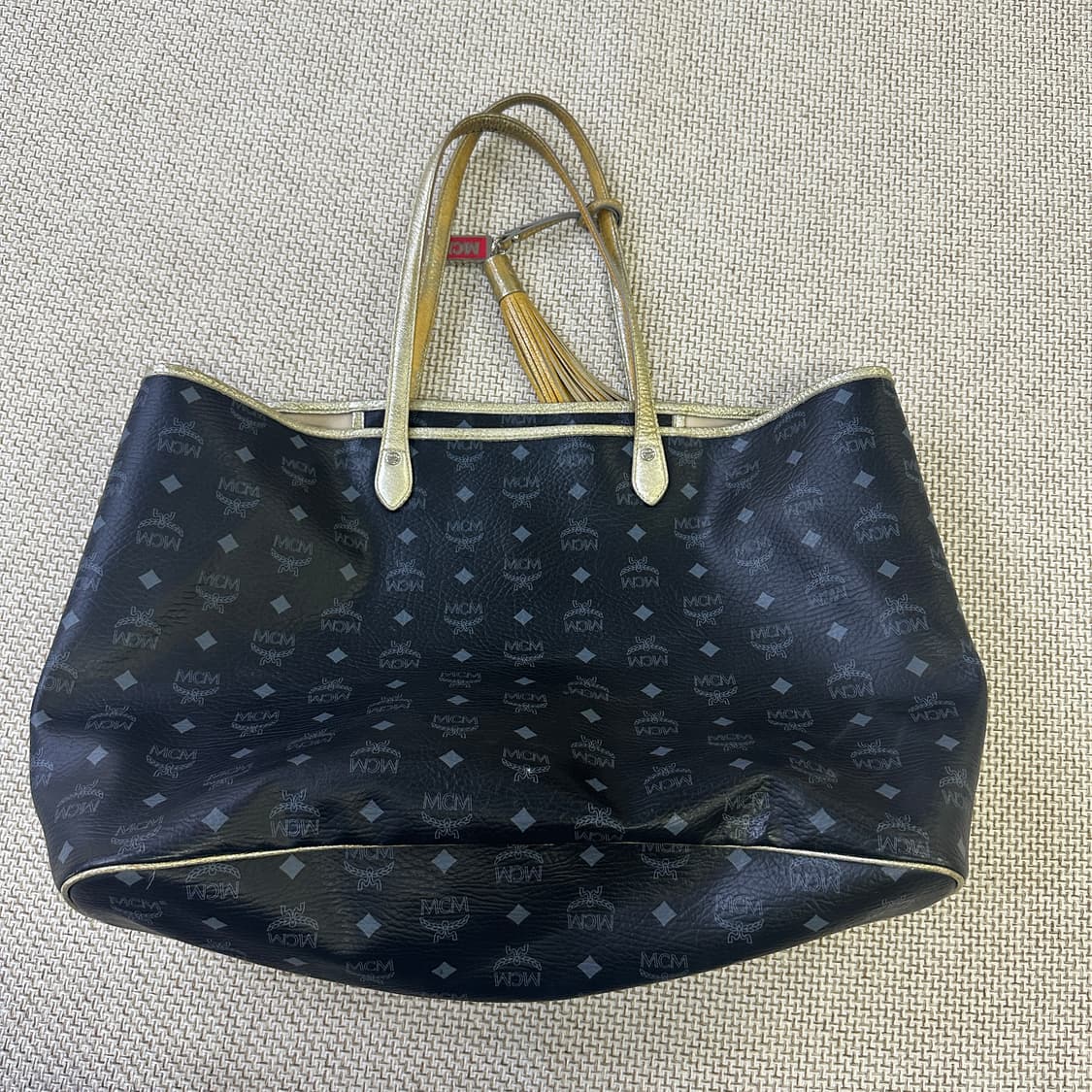 실측확인 MCM 비세토스 토트백 0415D 상품이미지2