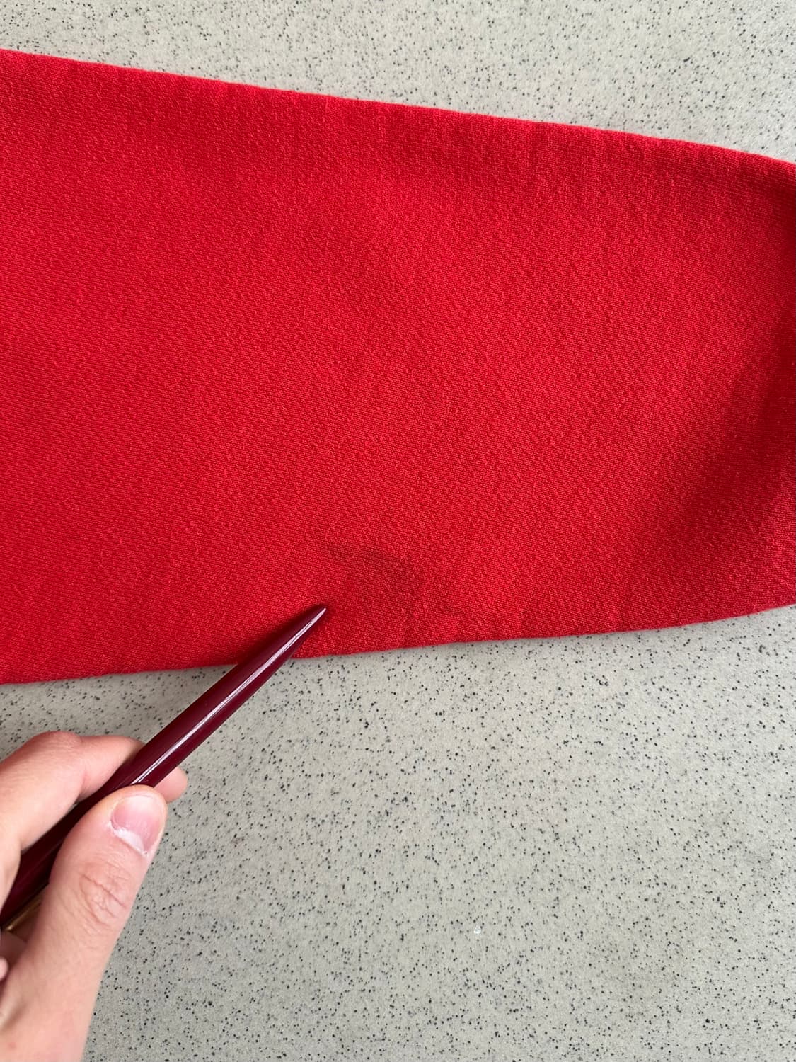 90s 빈티지 러셀 후드 레드 M USA 상품이미지7