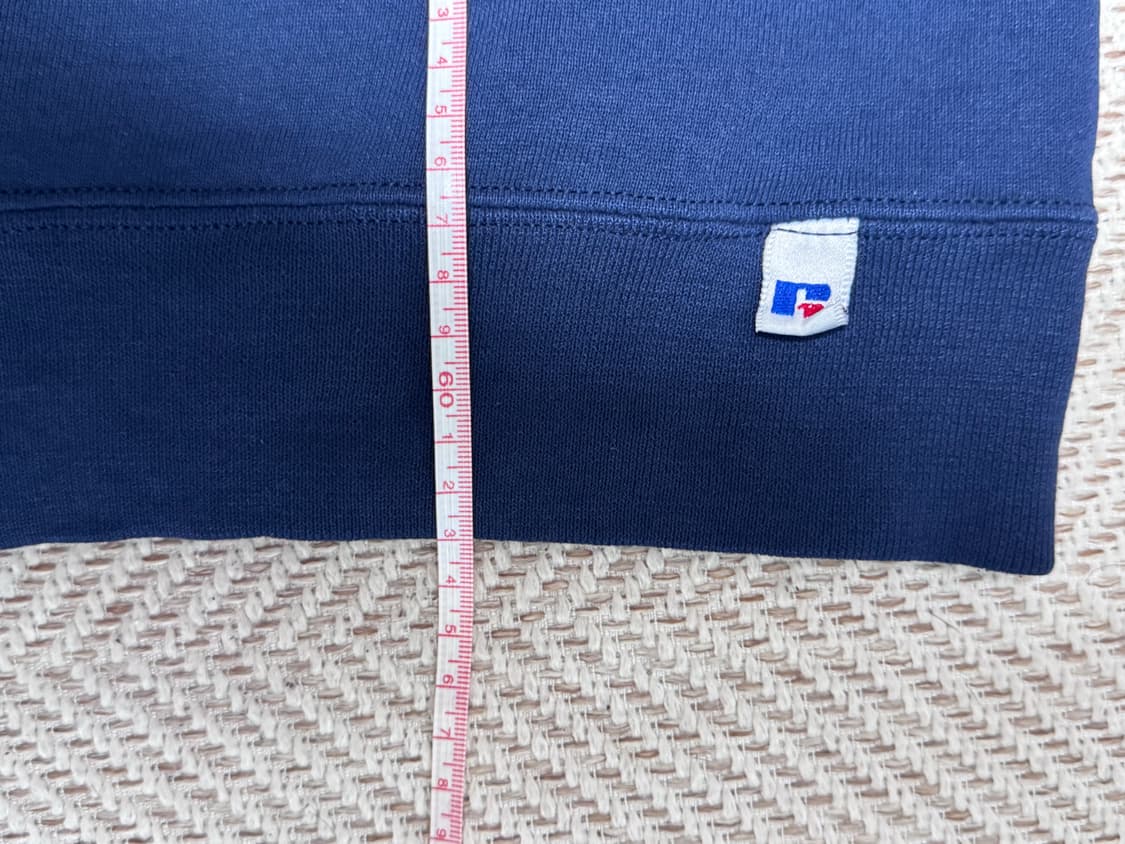 (M)90s Russell Athletic 러셀 애슬레틱 블랙 맨투맨 상품이미지4