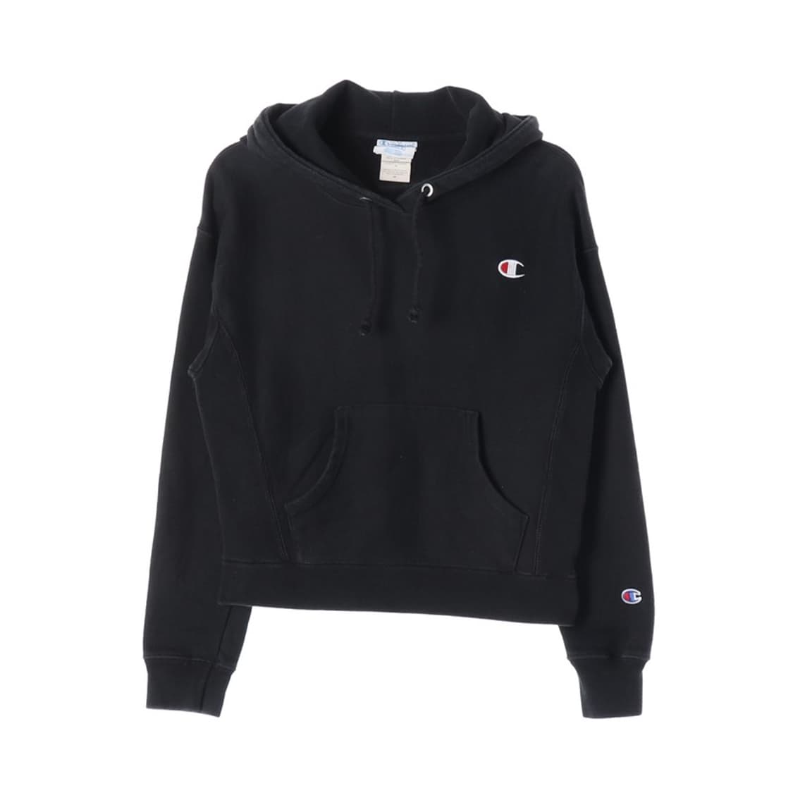 챔피온 리버스위브 블랙 기모 후드티 XS 상품이미지1