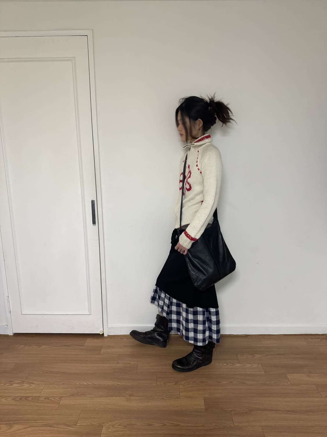 vtg guru knit zip-up 상품이미지2