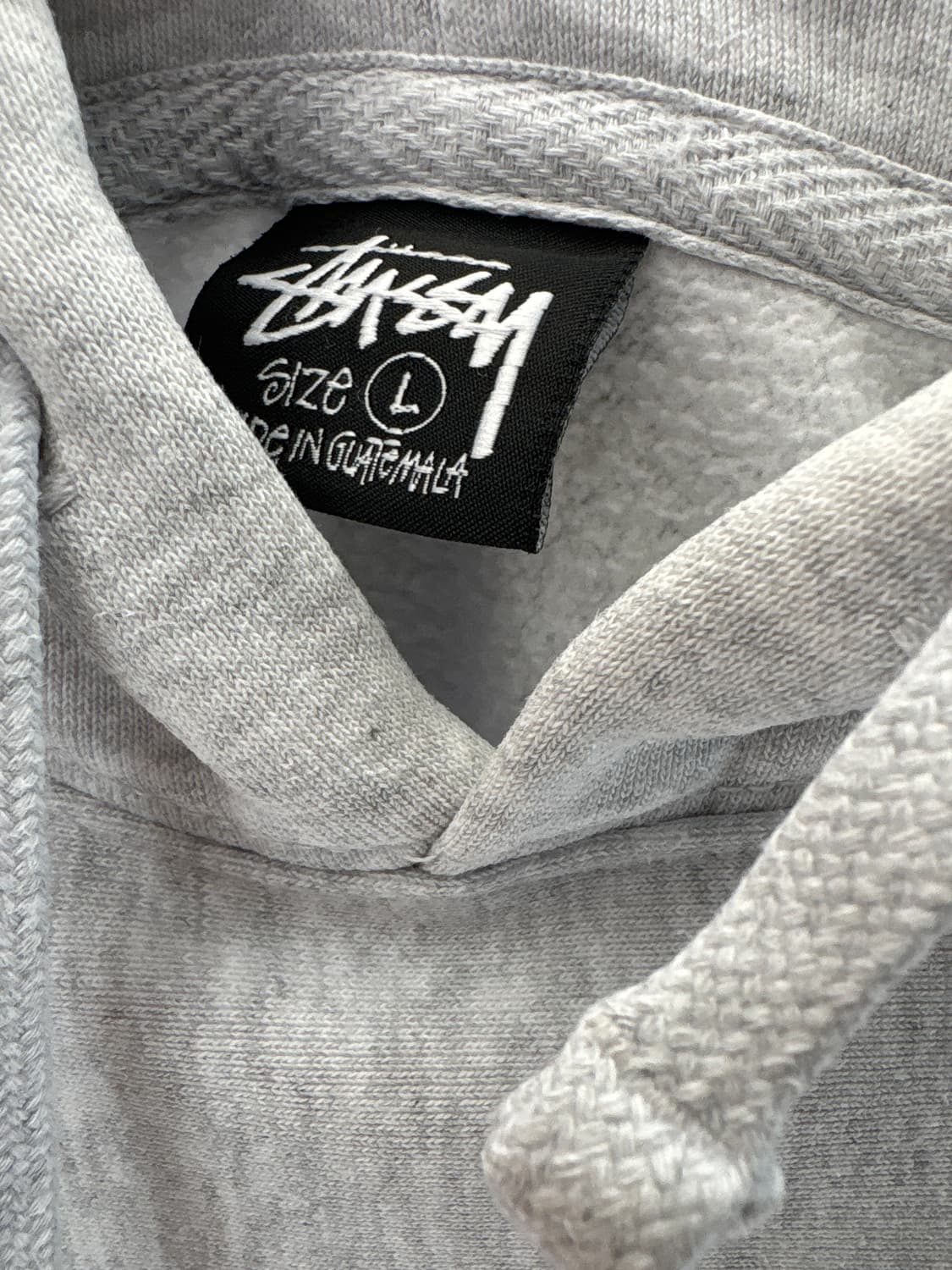 스투시 베이직 후드 애쉬 헤더  상품이미지4