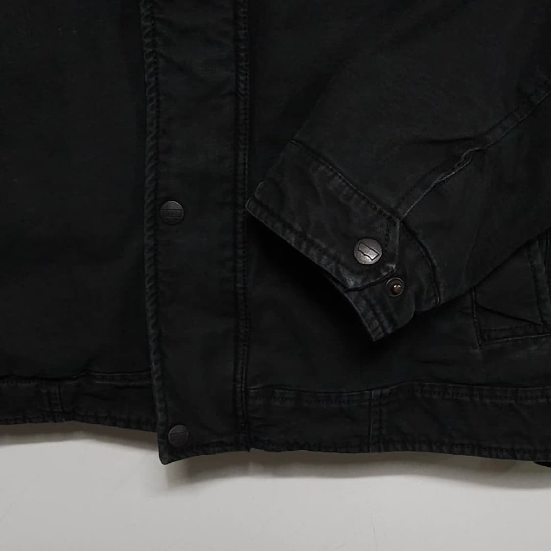 XL LEVIS 리바이스 워크웨어 자켓 워시드블랙 트러커자켓 상품이미지5