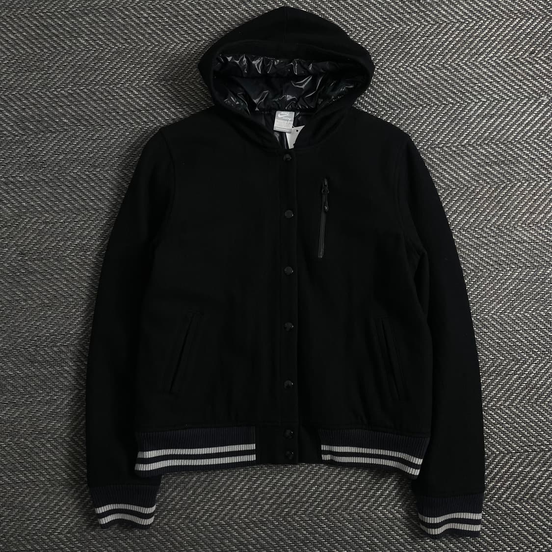 나이키 스우시로고 후드 모직 바시티 자켓o 3763 상품이미지1