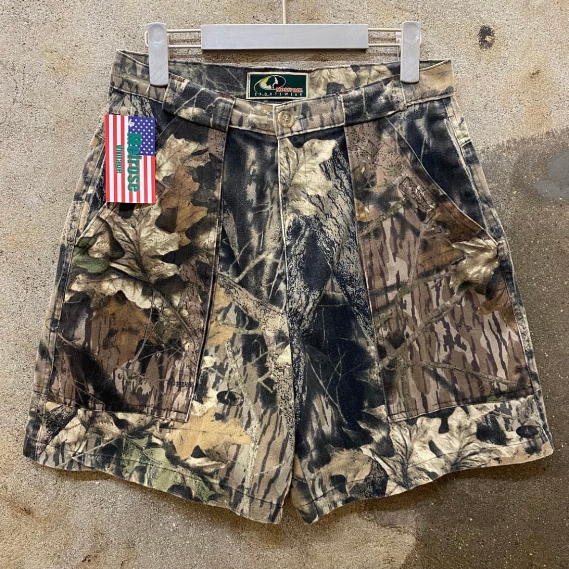 90s made in USA 리얼트리 헌팅 카고 반바지 상품이미지1