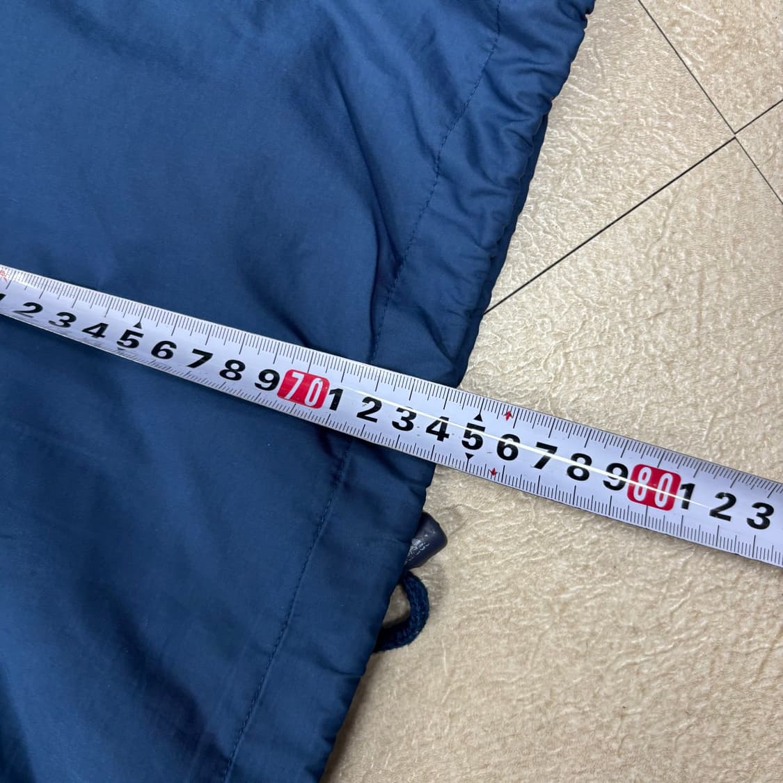 아디다스 올드스쿨 스몰로고 블루 바람막이 상품이미지5