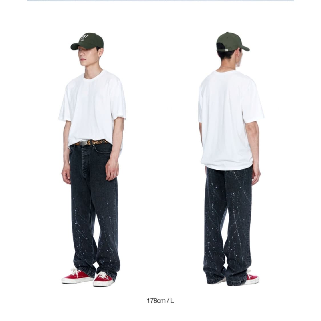 [Mmlg] S/P WAVE JEANS (WASHED BLACK) 상품이미지5