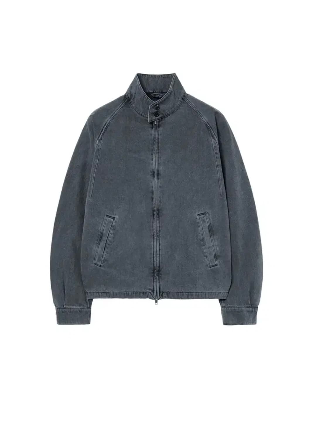 [구해요] 해칭룸 해링턴 데님 자켓 블루 그레이 2사이즈 상품이미지1