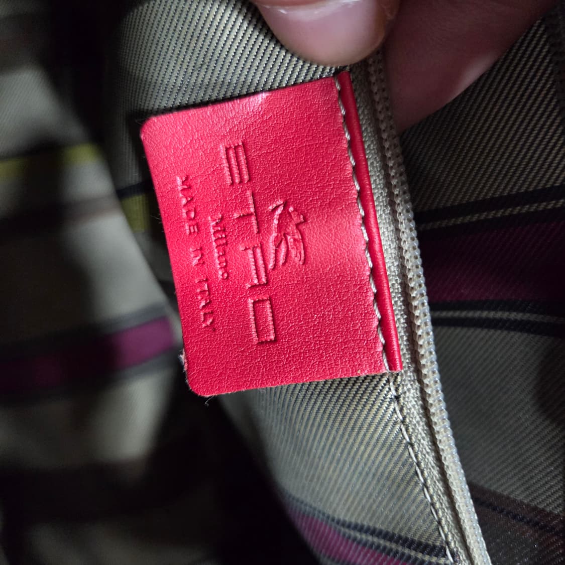 에트로 골드버클 토트백 상품이미지8