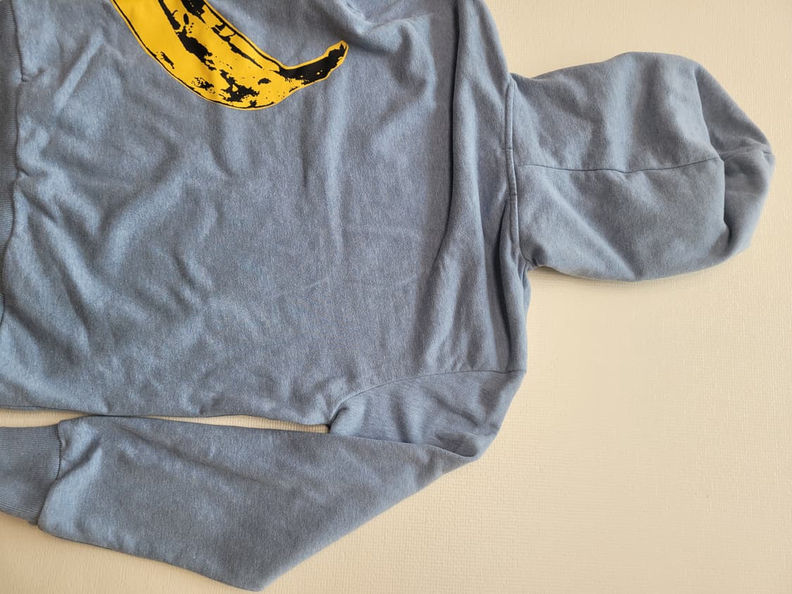 DOHC 앤디 워홀 바나나 프린팅 후드티 L 스카이블루 상품이미지8