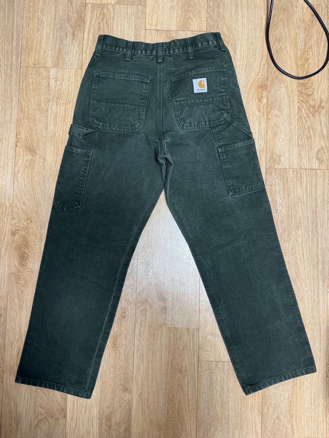 칼하트윕 싱글니 워크팬츠 올리브 28X30 상품이미지2