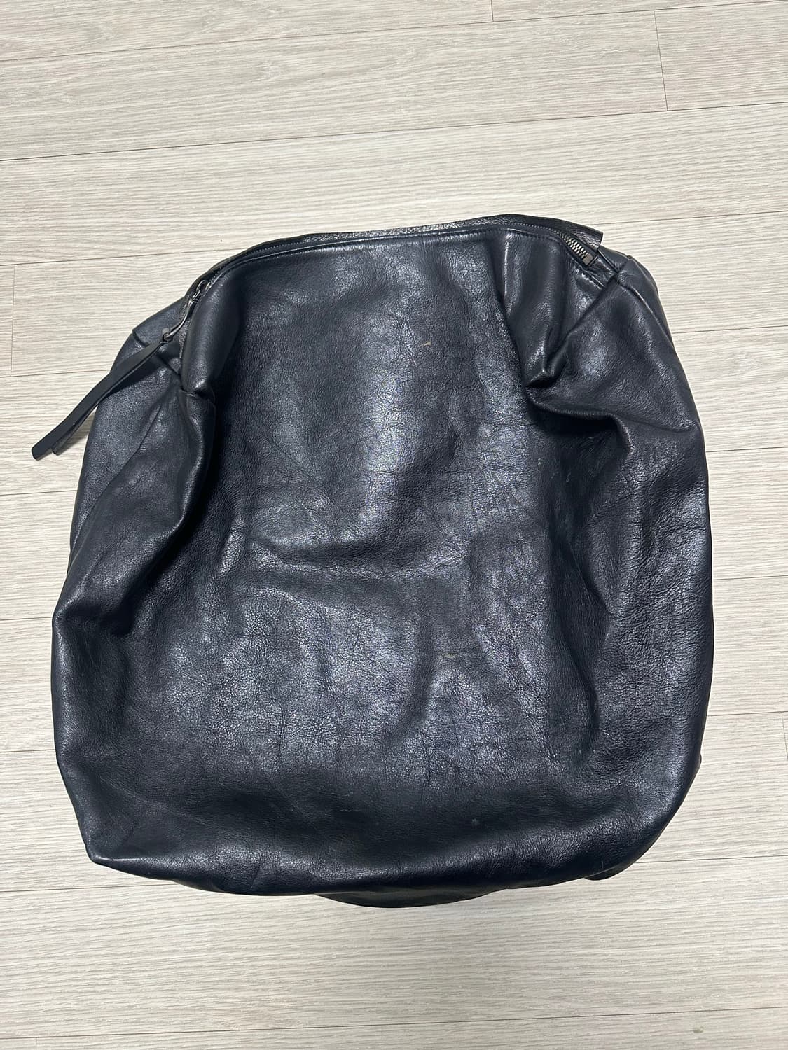 우영미 리얼 레더 백팩 라지 os 상품이미지1