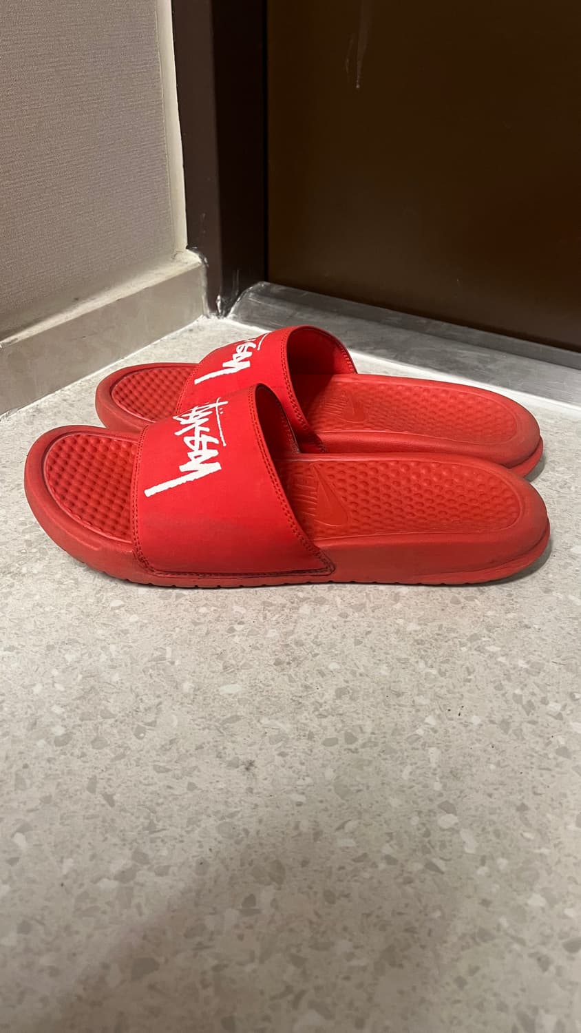 스투시 나이키 콜라보 슬리퍼 정품 사이즈 240 상품이미지6
