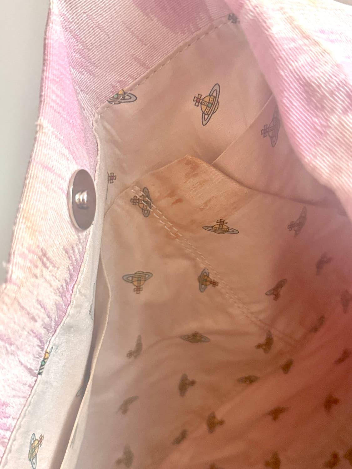 Vivienne westwood 빈티지 핑크 레오파드 백  상품이미지6