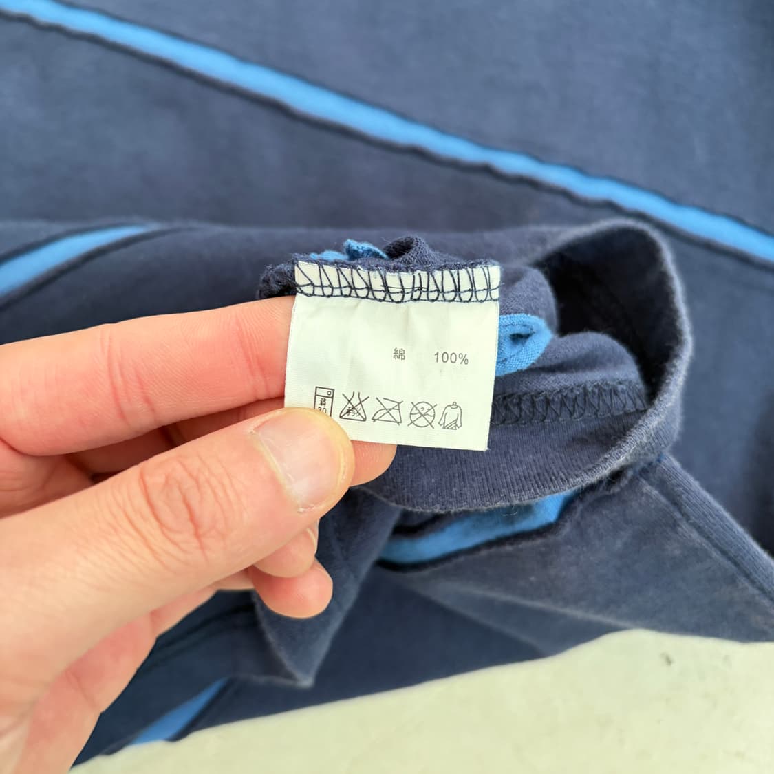 PJS 빈티지 스트라이프 반팔티 M 상품이미지7