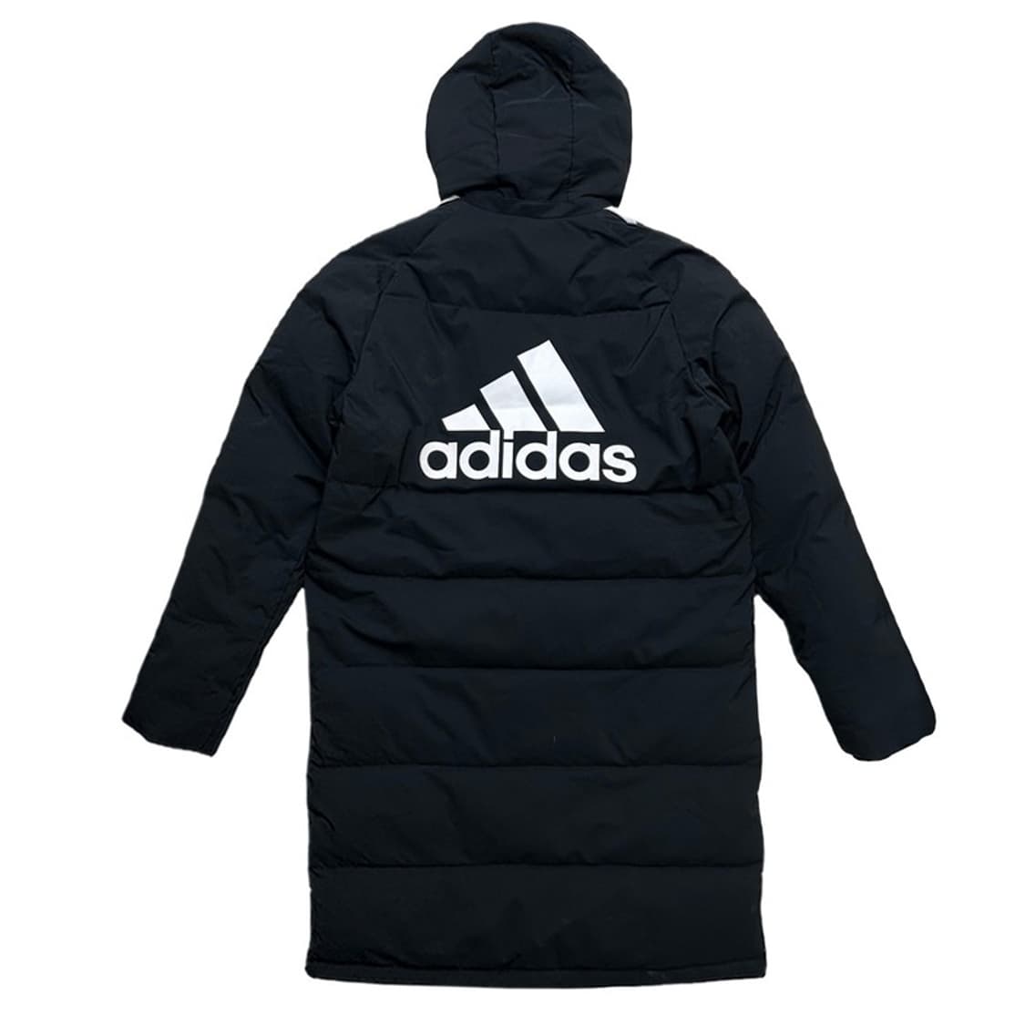 아디다스 삼선 롱패딩 블랙 160 상품이미지10