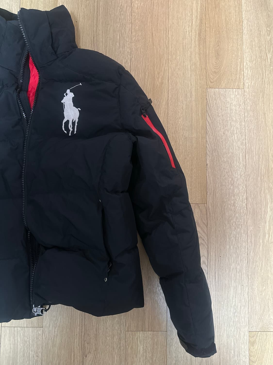 폴로 새상품급 빅포니 신형 매장판 패딩 M 상품이미지2