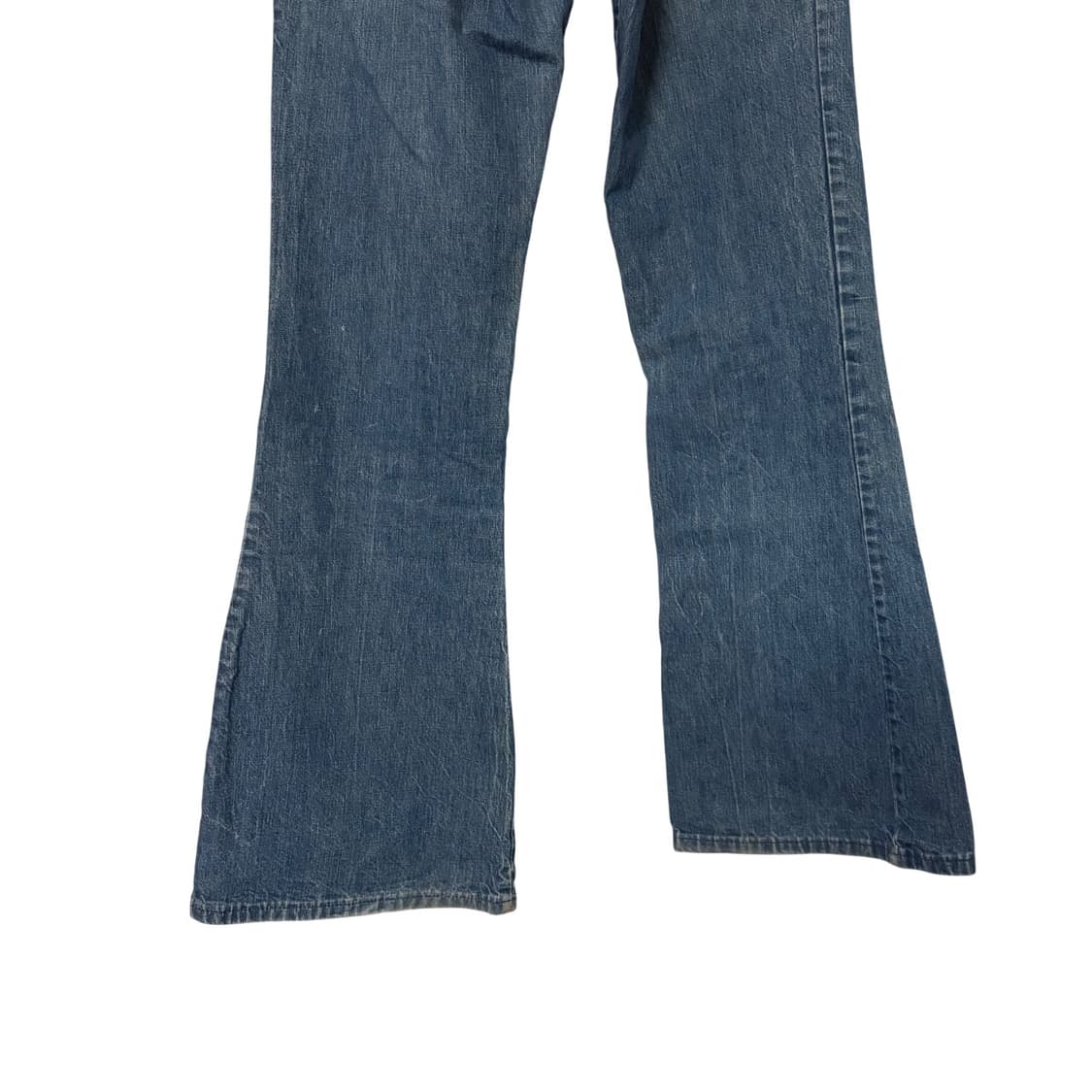빈티지 해군 벨바텀 부츠컷 플레어 데님팬츠 30-31 상품이미지7