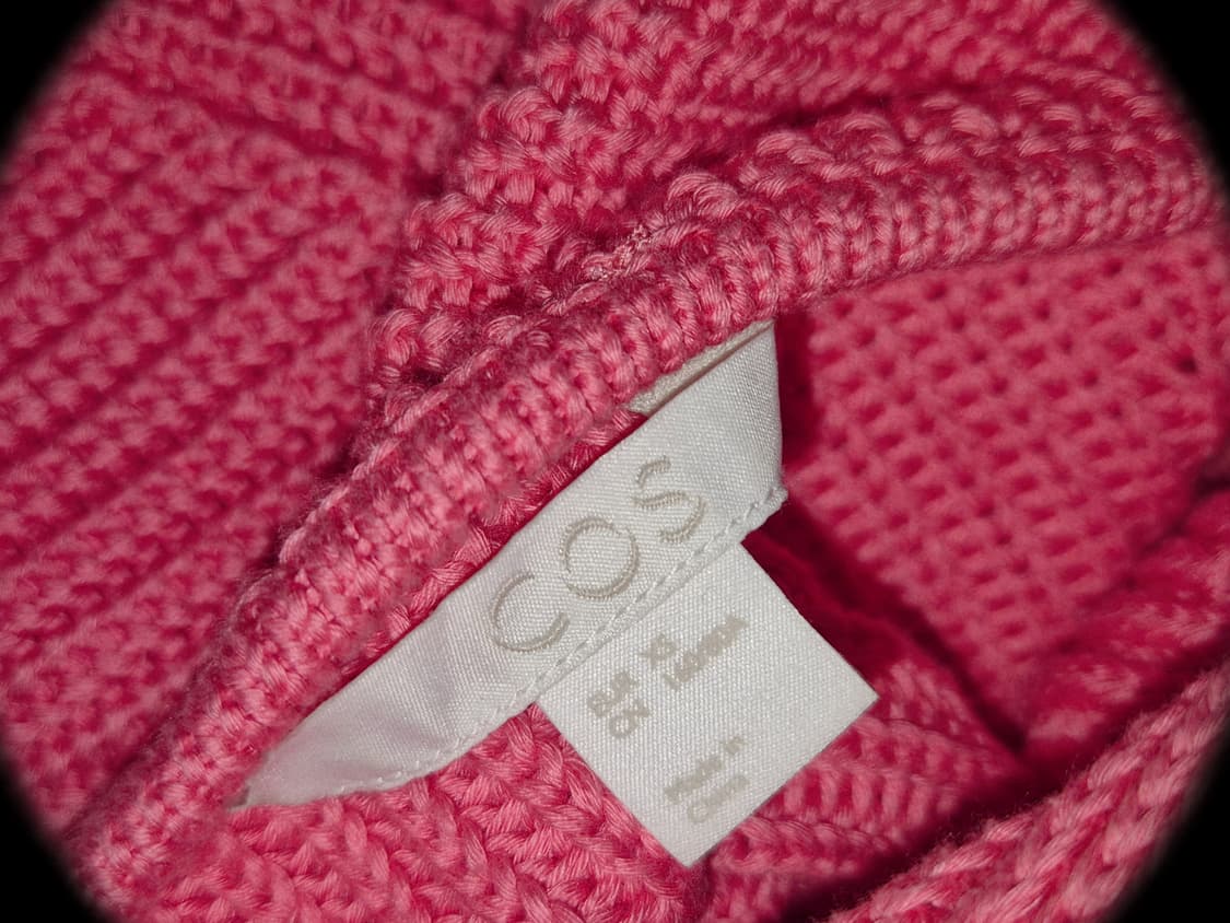 COS Organic Cotton Draped Panel Sweater 상품이미지2