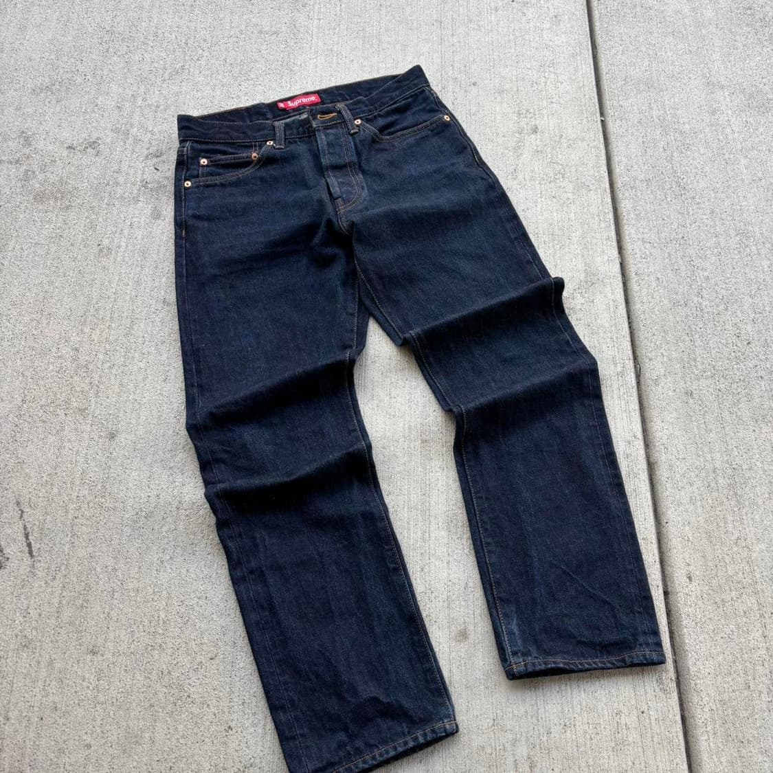 슈프림 생지 데님 팬츠 상품이미지2