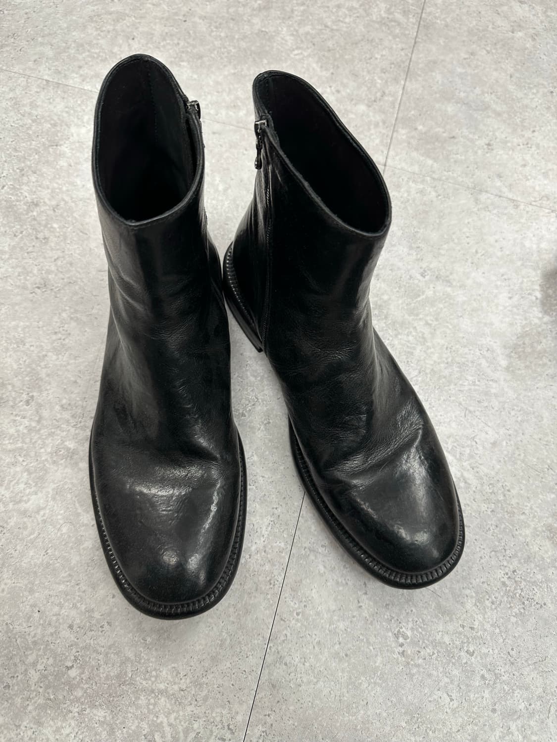 그라더스 부츠 01 leather black (men) 275mm 상품이미지1