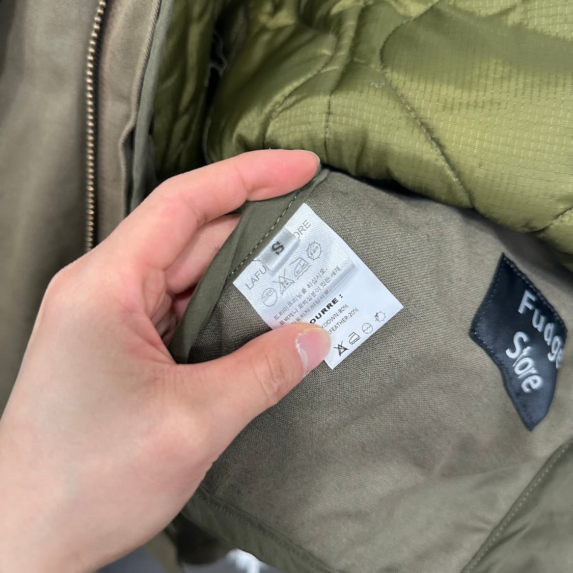 라퍼지스토어 피쉬테일 야상자켓 상품이미지5