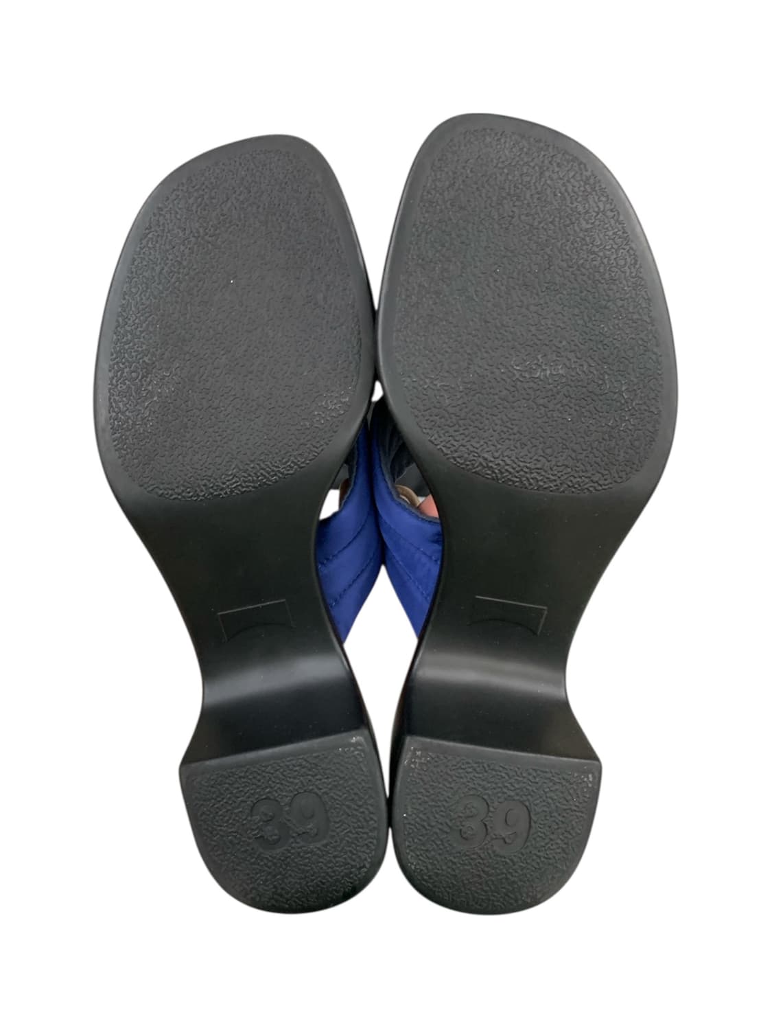 캠퍼 트리샤 텍스타일 x-스트랩 힐 샌들 블루 39(245) 상품이미지3