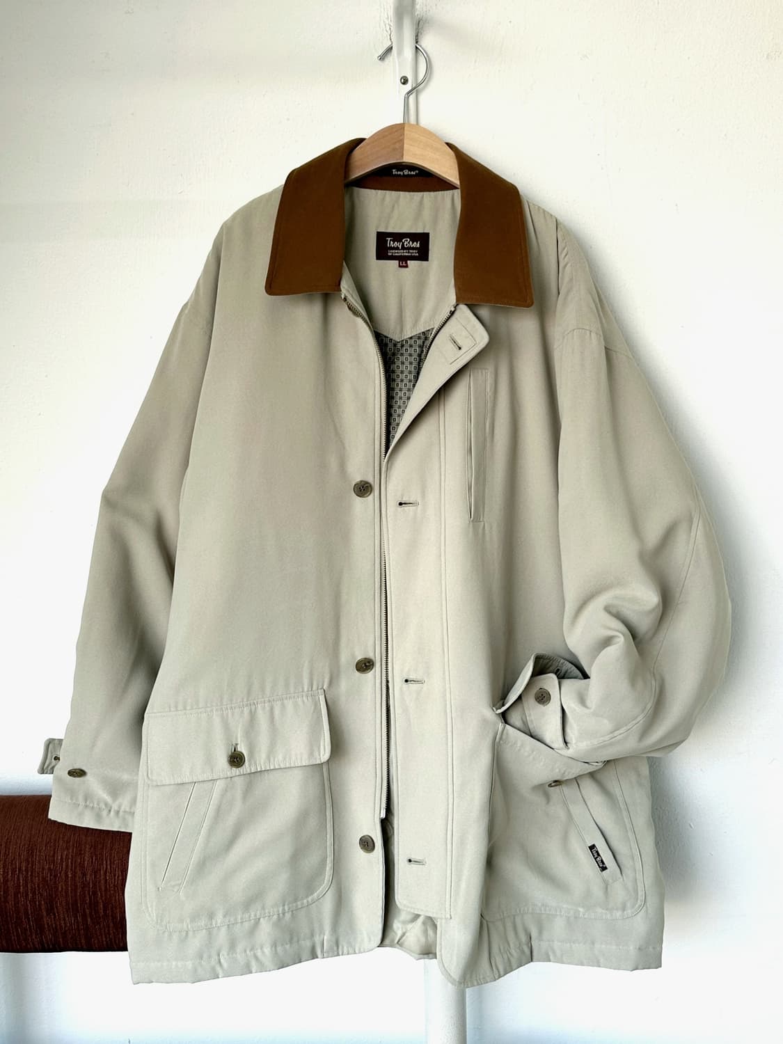 High count padded mil mid coat 상품이미지8