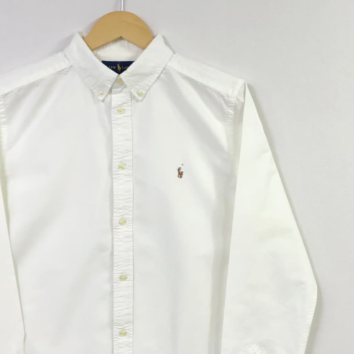 L 폴로 새상품급 옥스포드 화이트 셔츠 상품이미지1